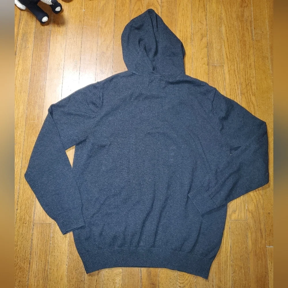 Hawker Rye Charcoal Hooded Sweater